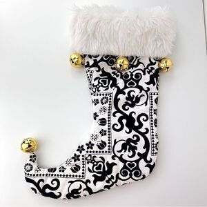 Marcel Wanders for Target 2009 Christmas Holiday Stocking Black And White